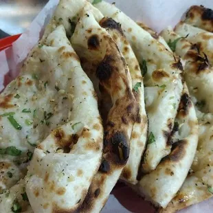 Garlic naan. Must order!