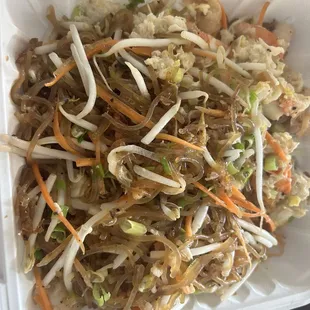 Stirred Fried Sweet Potato Noodles