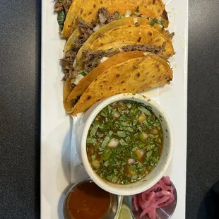 Birria tacos