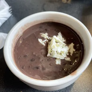 Black beans creamy and delicious