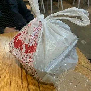 Done in in a to go bag