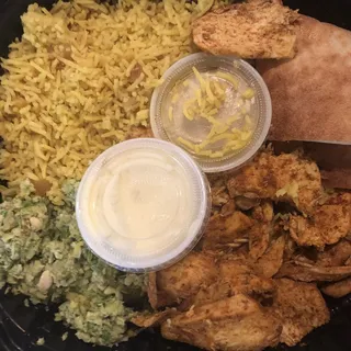 Roast Chicken (Shawarma) Plate