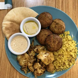 Air Baked Falafel Plate
