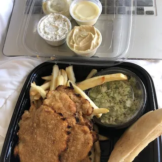 Air-Baked Chicken Strips (Schnitzel)