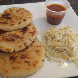 Papusas.  3 for about $7