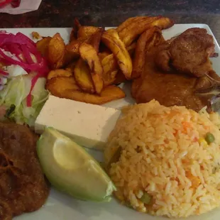 Chuleta frita (fried pork chop, no 55)