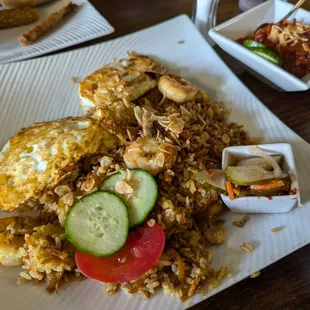 chicken wings and fried chicken, food