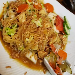 Chicken bihun goreng