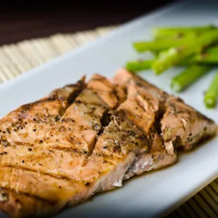 Our Succulent Salmon!  Never have you had a tastier fish!