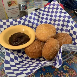 Fried Biscuits and Apple Butter