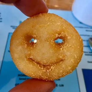 Hi!  I'm the creepiest potato product that you'll ever see!