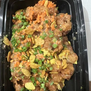 Honey Almond Cauliflower