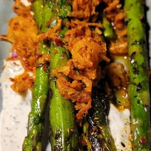Roasted asparagus