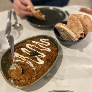 Kashkeh Bodemjan (grilled eggplant spread)