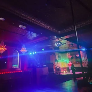 a view of the dance floor