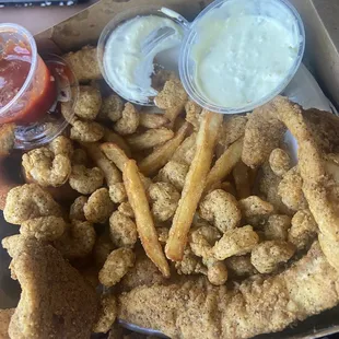 oysters and mussels, food
