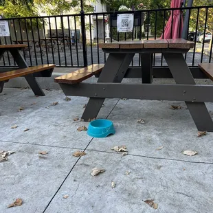 Outside