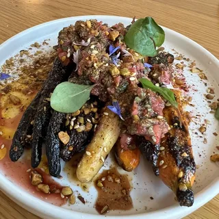 Roasted Heirloom Carrots