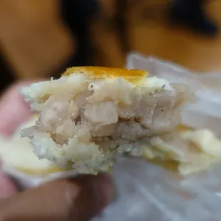 Inside of Taro Bun