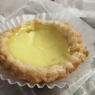 Egg tart was so light