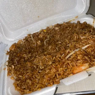 Shrimp fried rice