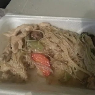 Chicken low mein and again so disappointed