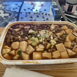 Mapo tofu