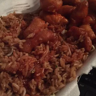 Not pictured: sad triangle crab rangoon.