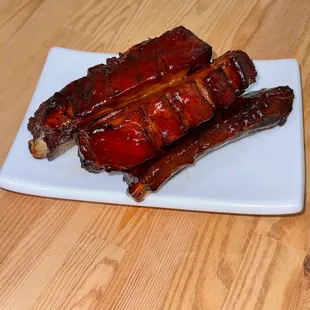 bbq ribs, food, ribs