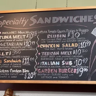 Updated menu: 12/11/23