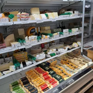 Cute, convenient, compact cheese selection