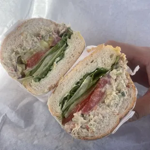 Chicken salad sandwich