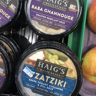 a variety of frozen yogurt