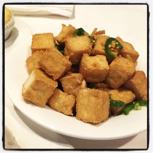 Salt and pepper tofu
