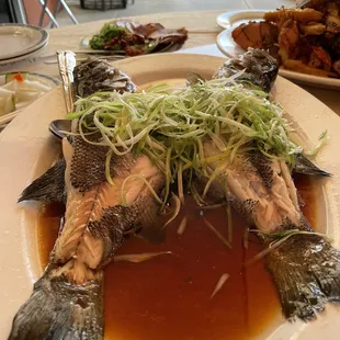 Steamed Fish