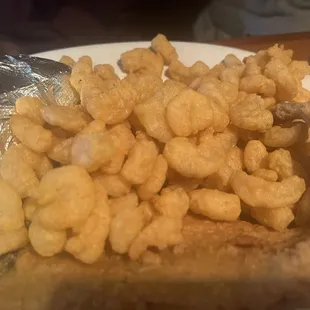 Popcorn shrimp &amp; fish plate