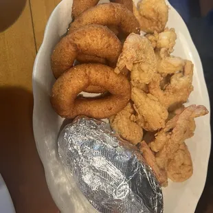 Jumbo fried shrimp platter