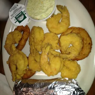 Jumbo fried shrimp