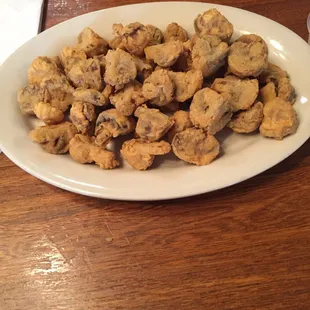 Fried mushrooms. Yummy