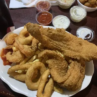 fish and chips, food