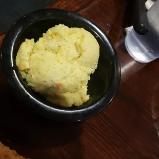 Lump of potato salad