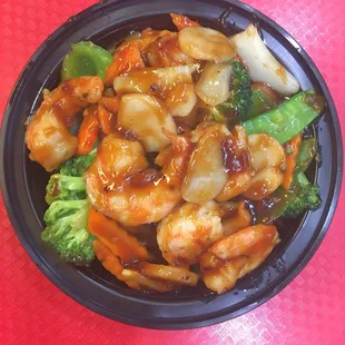 Shrimp with Garlic Sauce