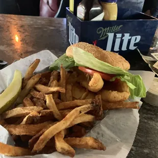 The perch Sammy was the bomb two big filets for 8.99