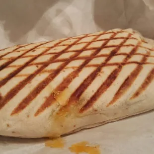 Veggie breakfast burrito