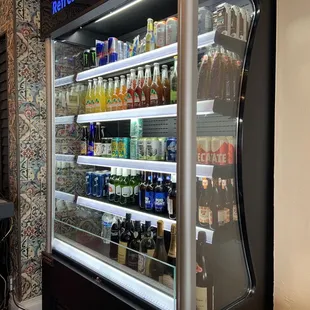 Drink selection.