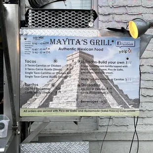 a sign on the side of a building
