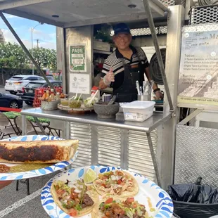 3 Tacos-Carne Asada  Carne Asada
