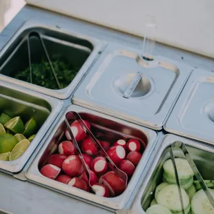 Refrigerated Salsa Bar