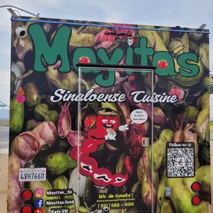 the side of a food truck