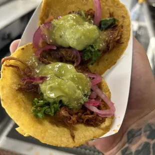 Chilorio tacos